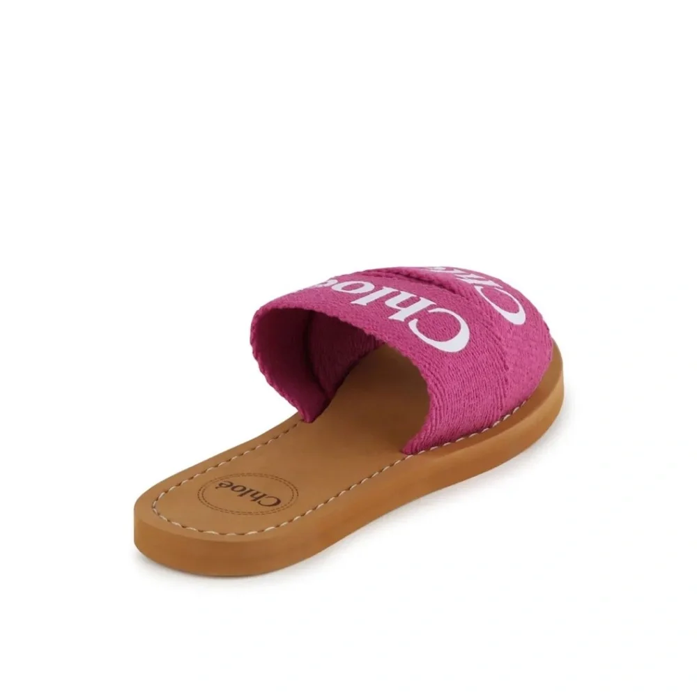 EUC Chloe Kids Logo Sandals
